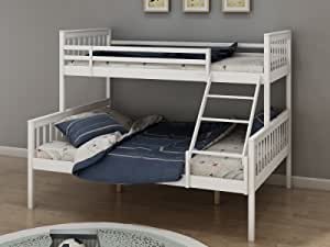 Triple Sleeper Bunk Beds, Single Top Double base b
