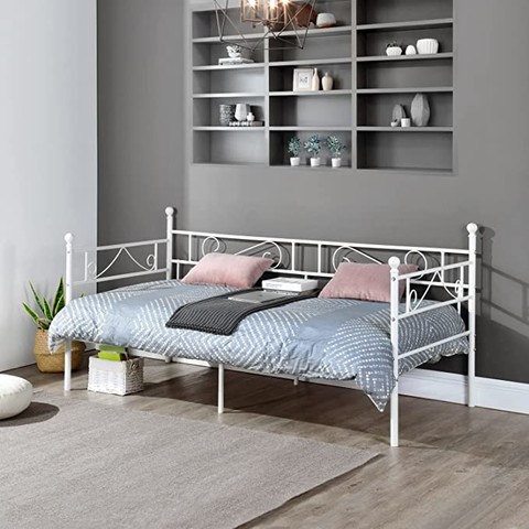 Junfeng Metal Daybed Frame Single Bed