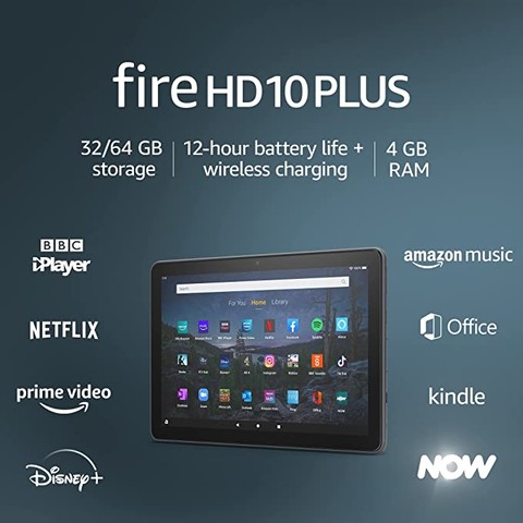 Fire HD 10 Plus tablet | 10.1", 1080p Full HD