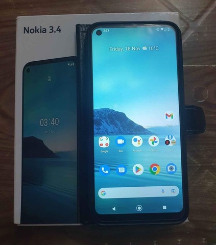 Nokia 3.4 Phone Unlocked Boxed Delivery Available