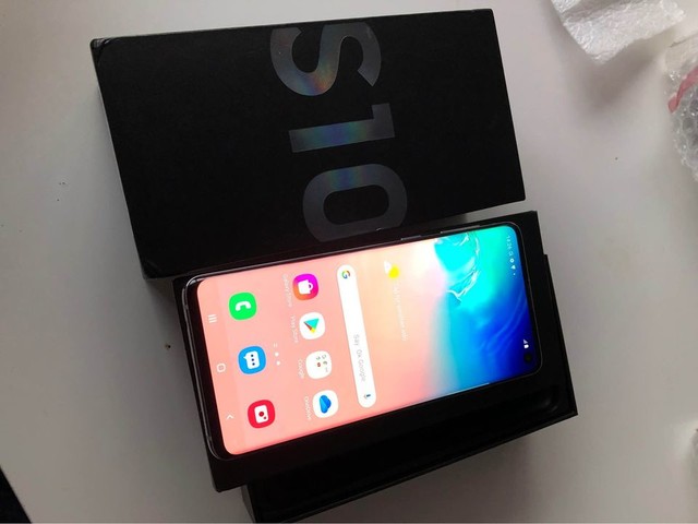 Samsung galaxy s10 128gb Pearl white unlocked exce