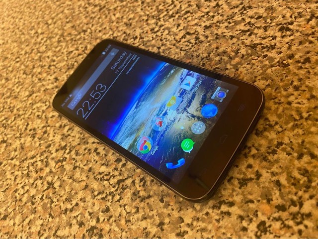 Black Vodafone Phone
