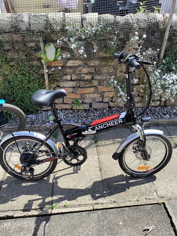 20" Electric Bicycle, ANCHEER Folding Electri