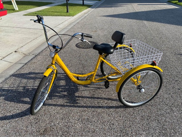 MINUS ONE 24" 6 Speed Adult 3 Wheel Tricycle
