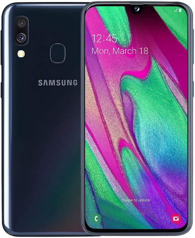Samsung Galaxy A40 Dual-SIM 64 GB (Black)