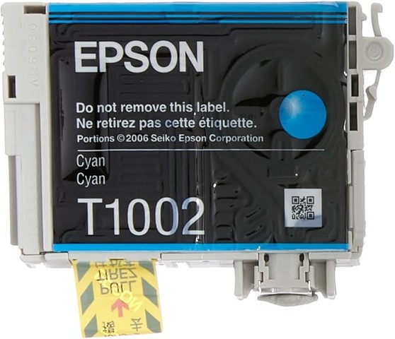 Epson T1002 Ink Cartridge, Cyan, Genuine, Amazon D