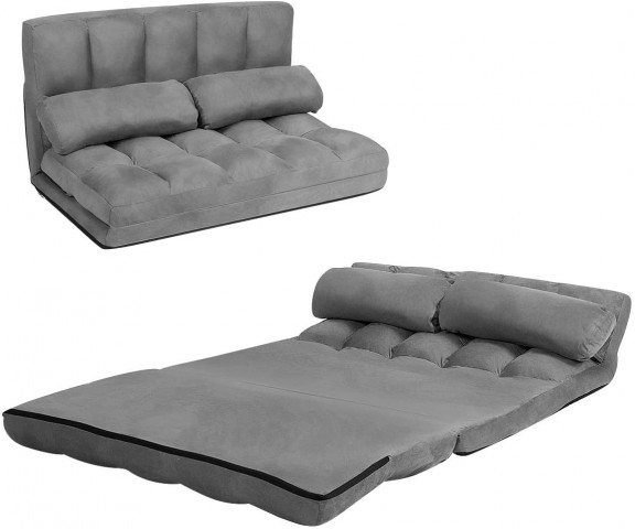 COSTWAY Double Folding Sofa Bed
