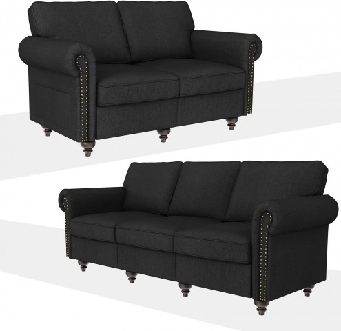 Belffin 3 and 2 Seater Sofa Sets for Living Room
