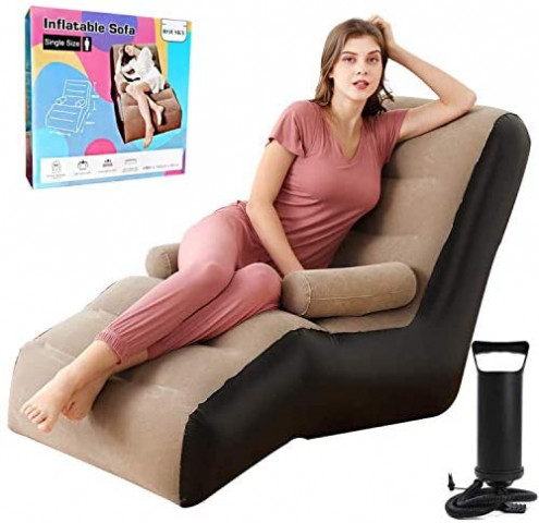 Inflatable Chaise Lounges Folding Lazy Floor Chair