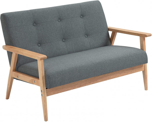 HOMCOM Modern 2/3-Seat Sofa Linen Fabric