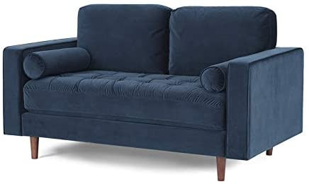 Soft Velvet Upholstered Sofa Set 1 2 & 3