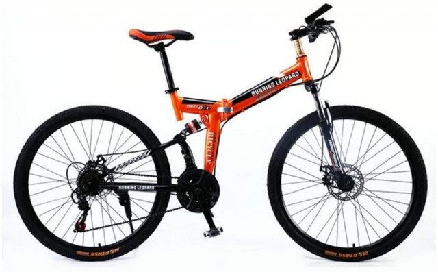 NoraHarry Flower Foldable 26-inch Steel 21-speed B