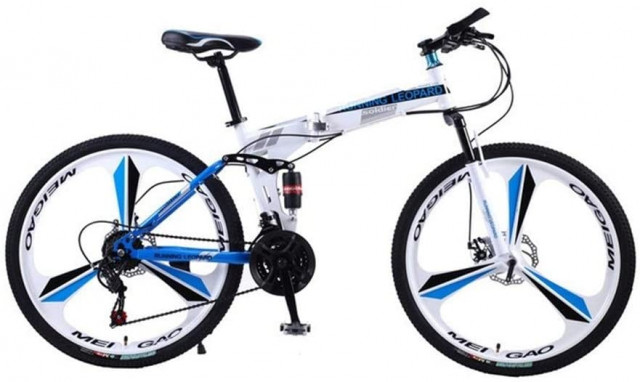 NoraHarry Flower Foldable 26-inch Steel 21-speed B