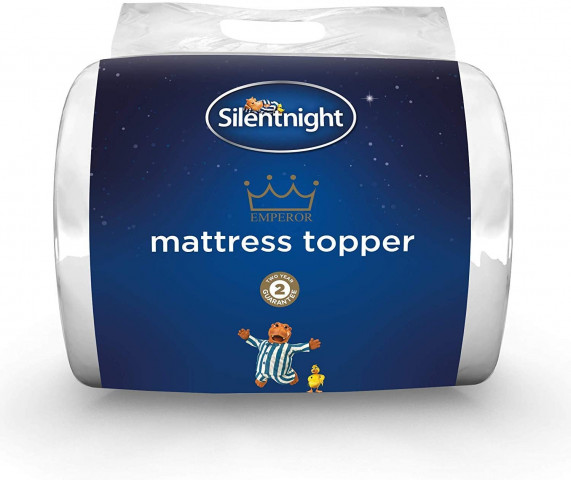 Silentnight Mattress Topper, 100 Percent Polyester
