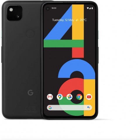Google Pixel 4a Android Mobile Phone- Black, 128GB