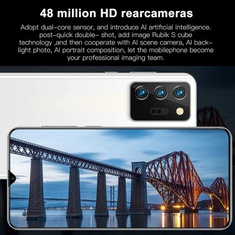 PEARFALL 6.6 Inch 5G HD Waterdrop Full-Screen Mobi