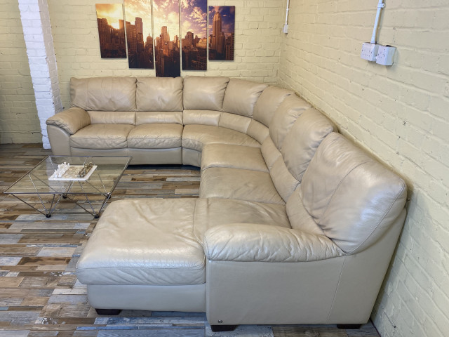 Natuzzi Supreme Leather Corner Sofa