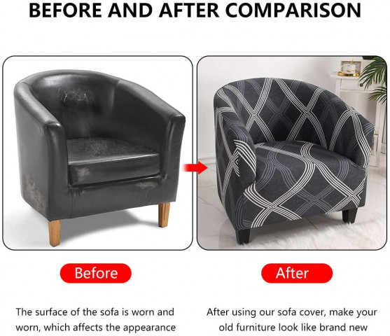 BellaHills Waterproof Sofa 1 Seater Cover Chair Pr